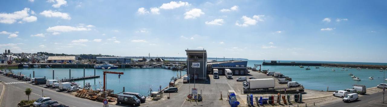 그랑빌 La Vigie Sur Le Port 아파트 외부 사진